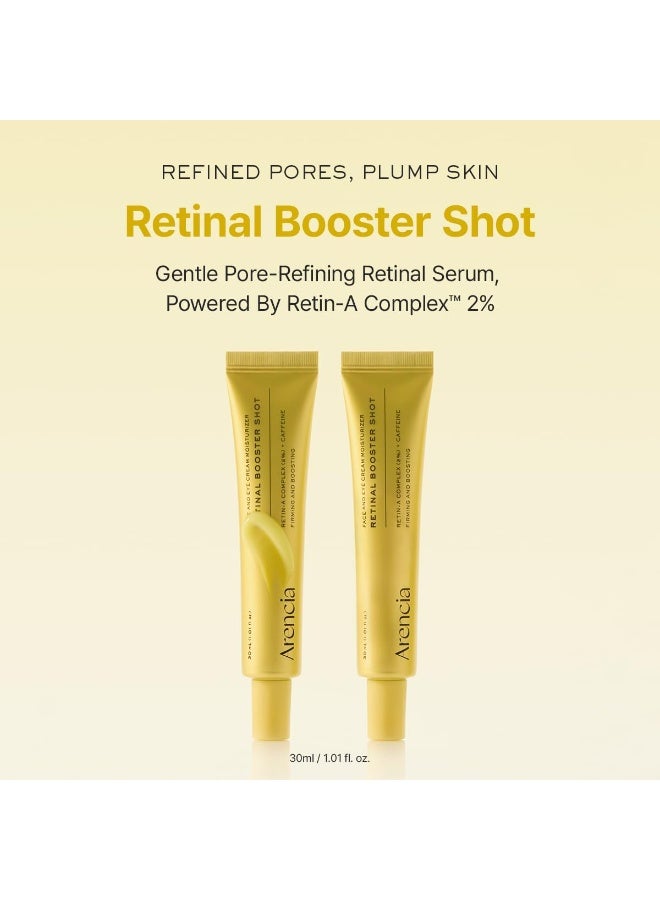 Arencia Retinal Serum, Advanced Night Serum with Retinal, Caffeine and Ectoin, Pore Refining and Firming Formula, 1.01 fl oz - Image 2